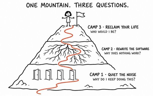 One mountain, three questions